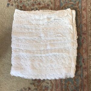 White House Black Market lace skirt size 6